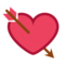Heart With Arrow emoji on HTC